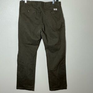 FLag & Anthem 36x32 Men's Dark Olive Chinos